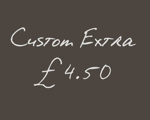 Custom Extra - £4.50 - Earthworks Journals