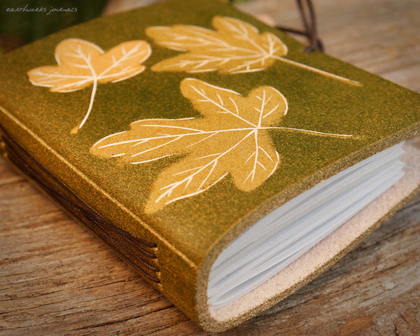 maple leaf notebook by earthworks journals
