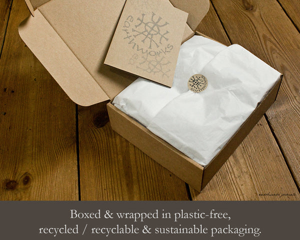 recycled and sustainable packaging - earthworks journals